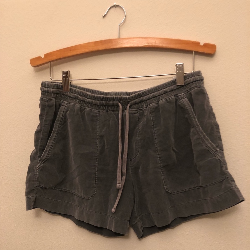 James Perse Pull On Cord Shorts